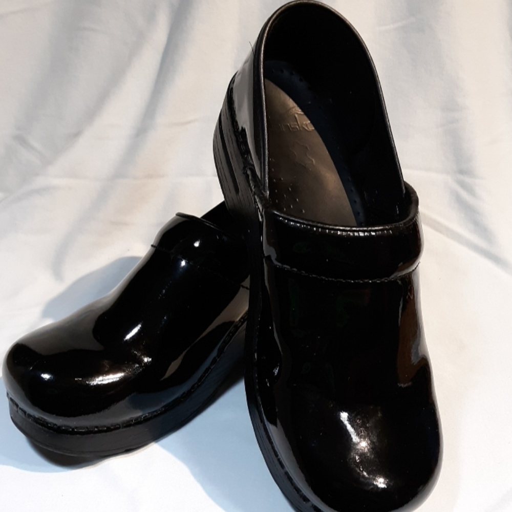 Women's Black Dansko Clogs